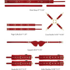 Crimson Restraint packaging by ViveVibe