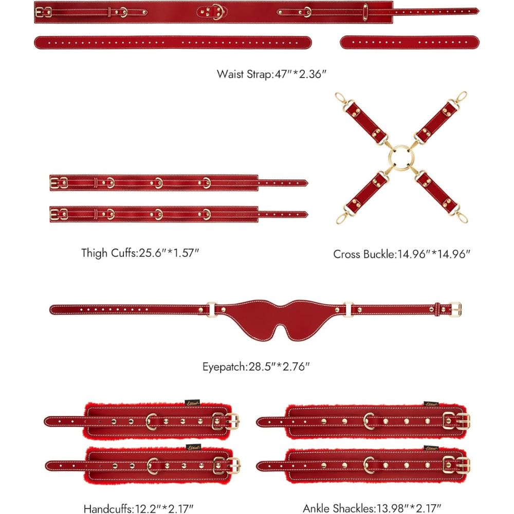 Crimson Restraint packaging by ViveVibe